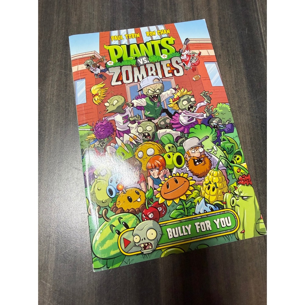 Plants‎ vs Zombies Bully For You Graphic Novel Paul Tobin Chan Dark Horse Book